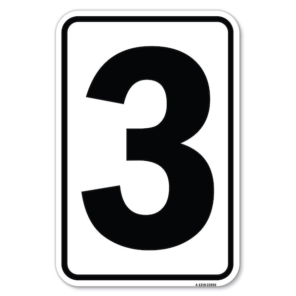Signmission Safety Sign, 12 in Height, Aluminum, 18 in Length, 22896 A-1218-22896 - main